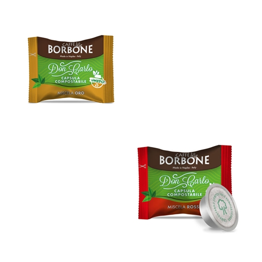 capsule Compostabili Borbone compatibili per macchine Lavazza A Modo Mio