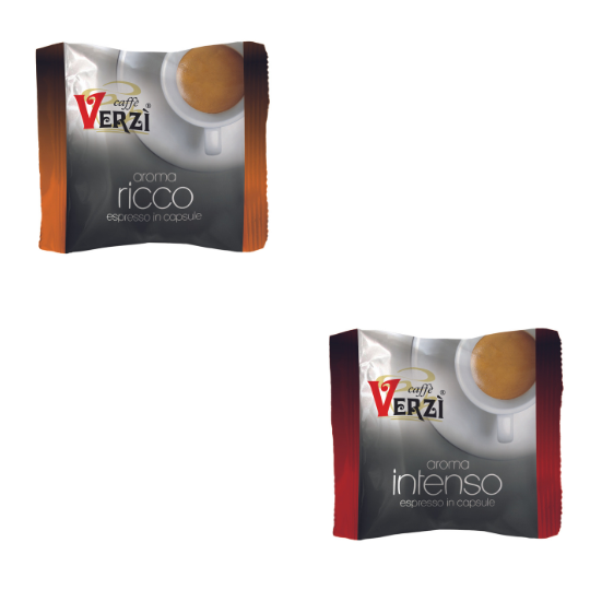 Capsule Verzì compatibili per macchine Aroma Vero