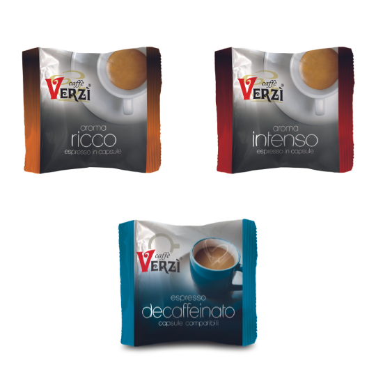 Capsule Verzì compatibili per macchine Fiorfiore Coop