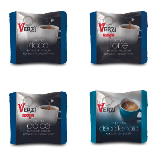 Capsule Verzì compatibili per macchine Lavazza Firma